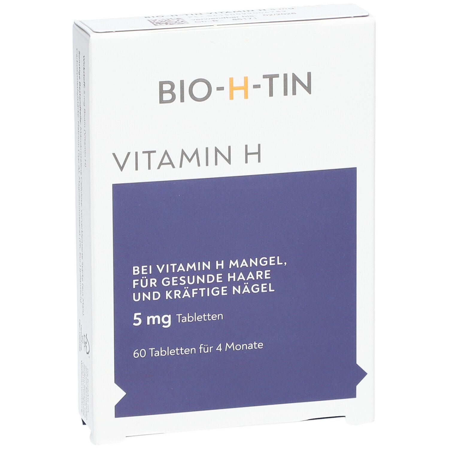 BIO-H-TIN® Vitamin H 5 mg für 4 Monate