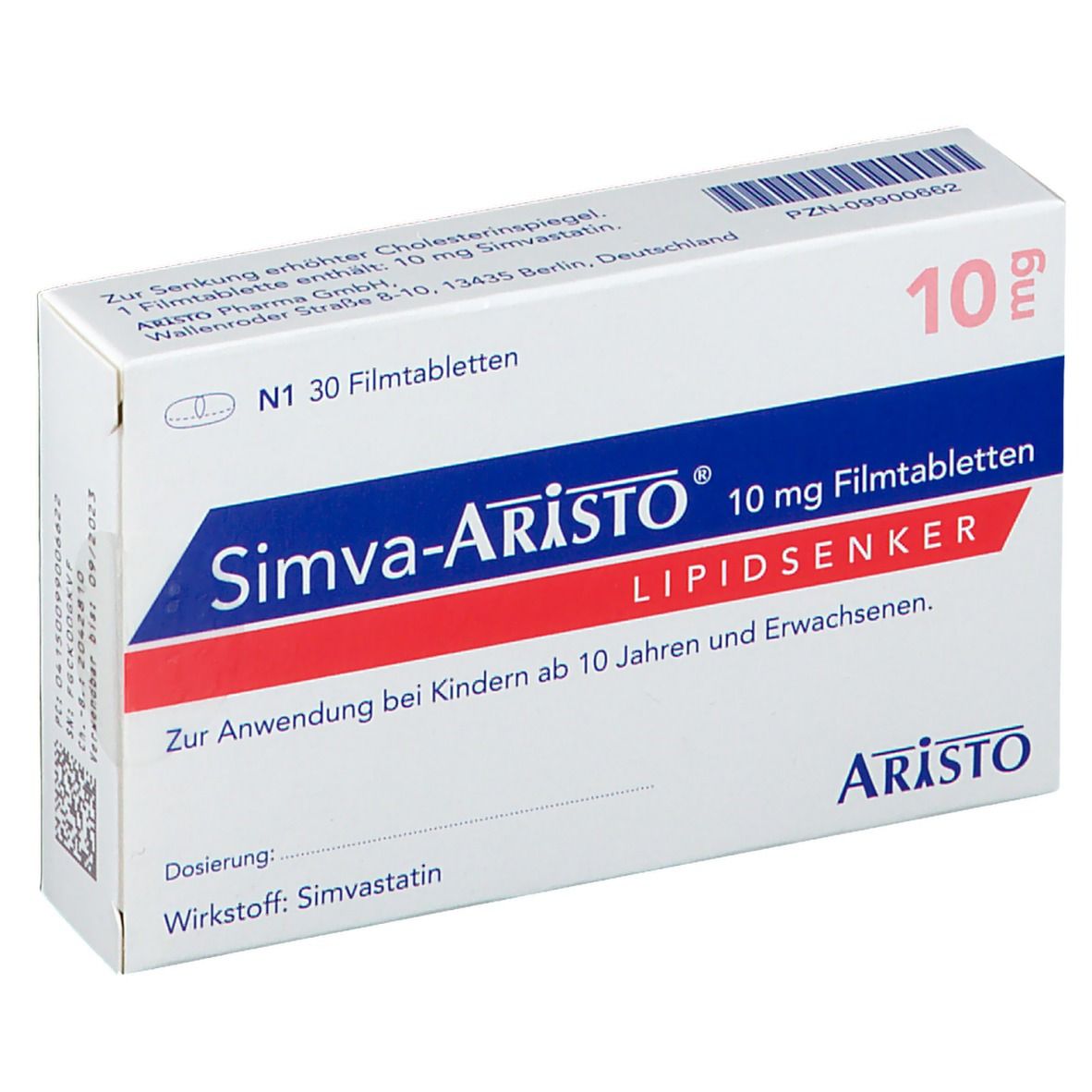Simva-Aristo® 10 mg