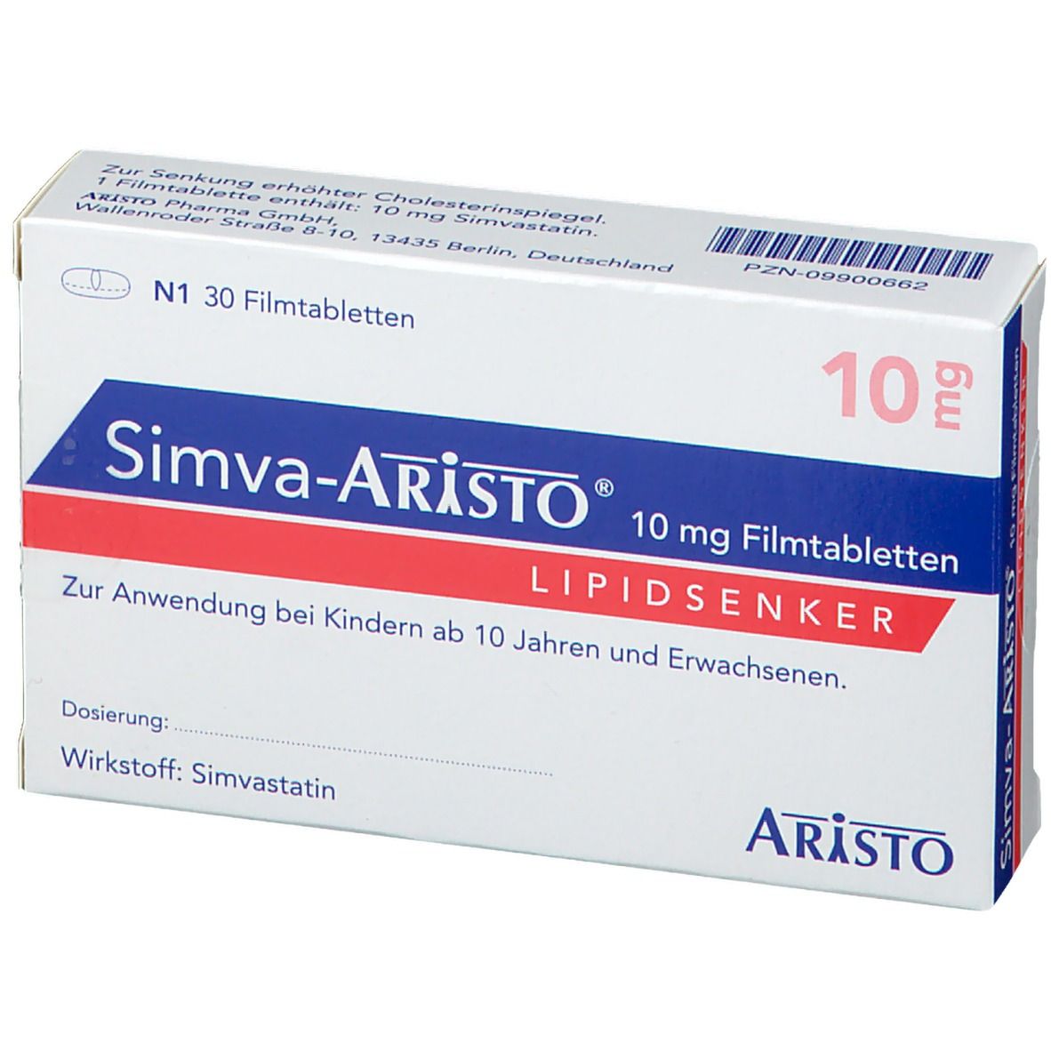 Simva-Aristo® 10 mg