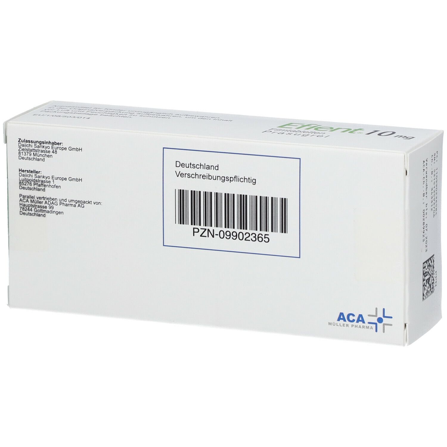 Efient 10 mg Filmtabletten 98 St