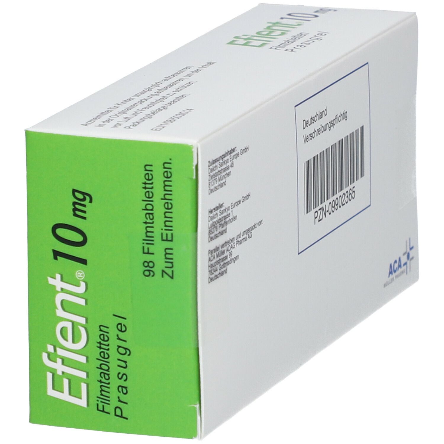 Efient 10 mg Filmtabletten 98 St