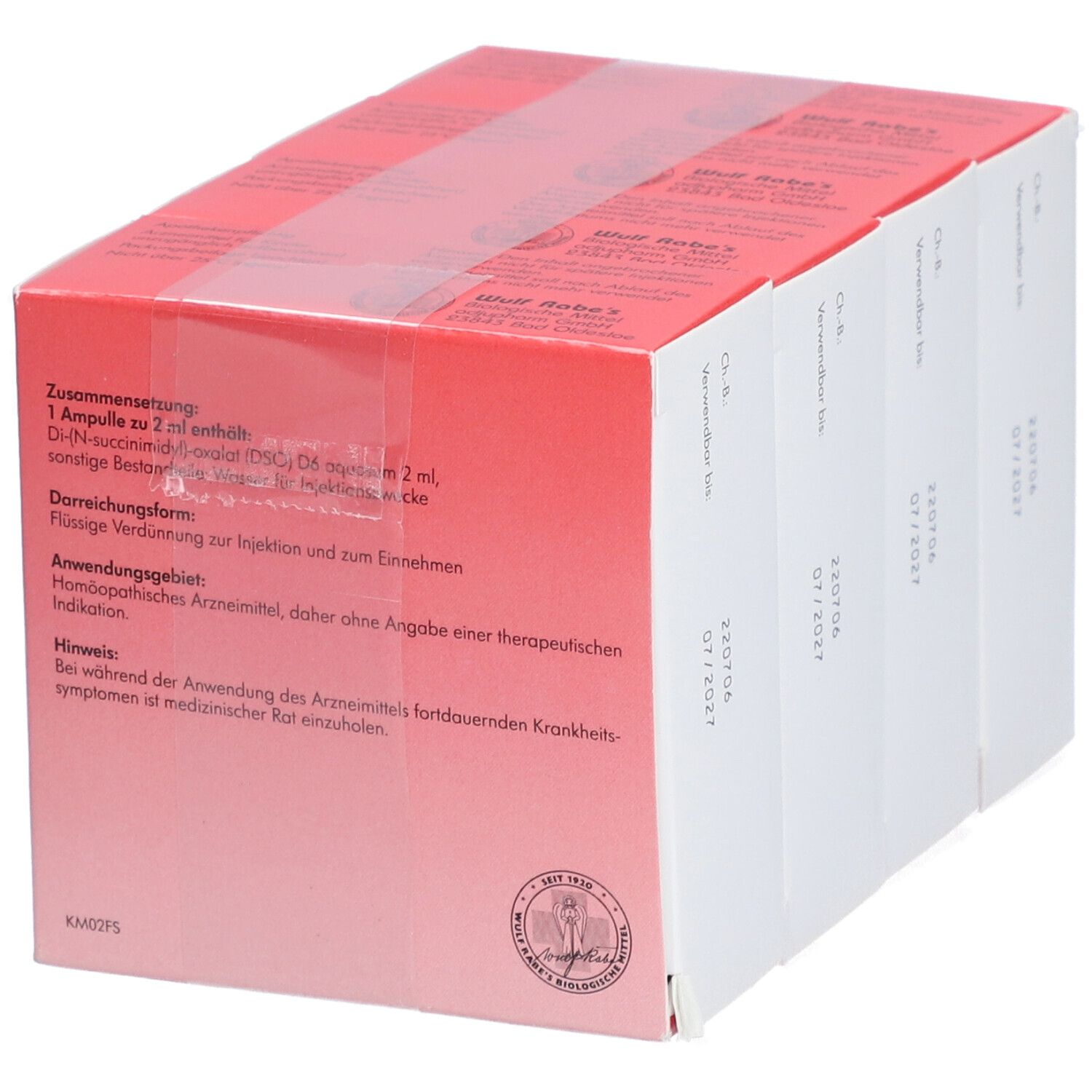 Carbonylgruppen comp. SSR Ampullen
