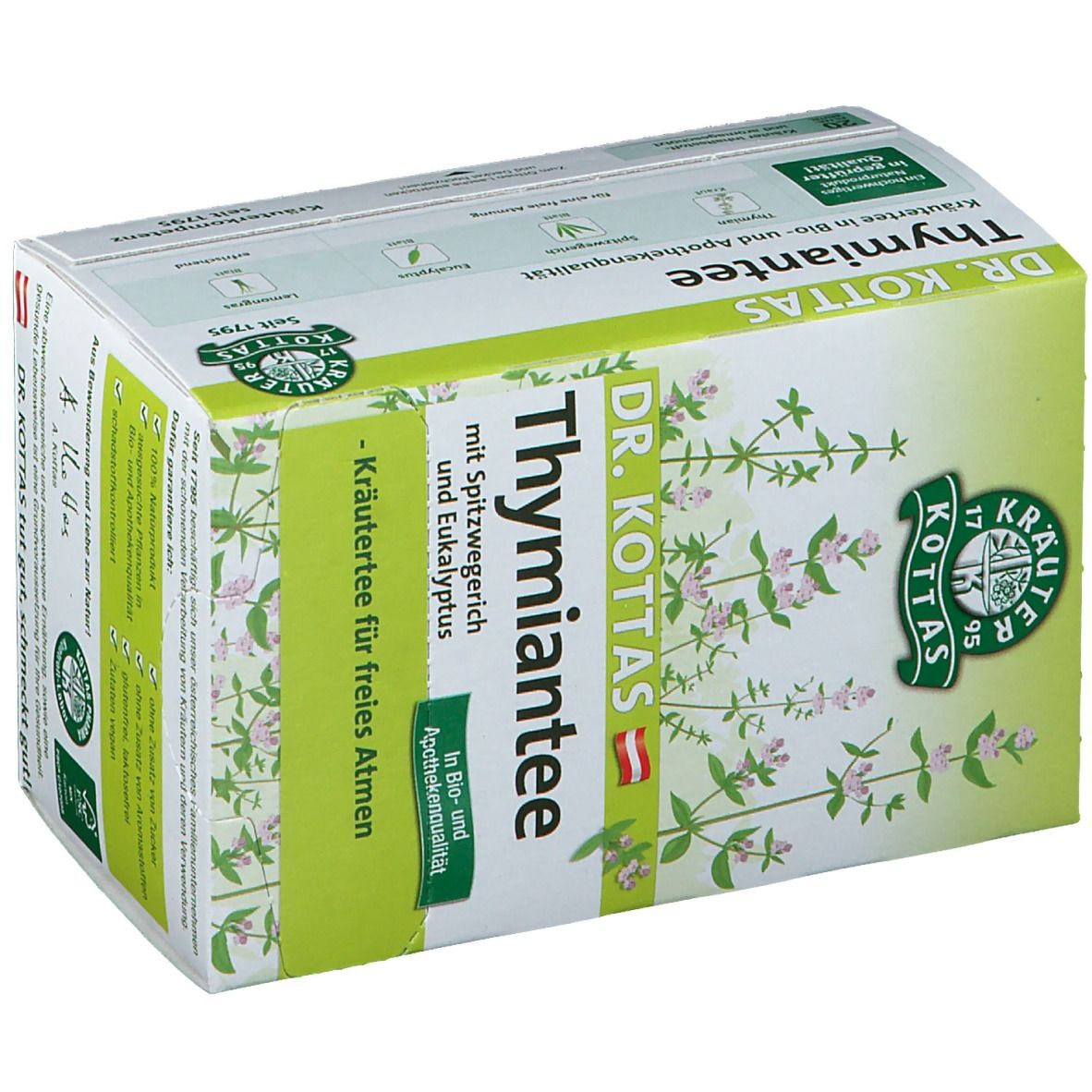DR. KOTTAS Thymiantee mit Spitzwegerich und Eukalyptus