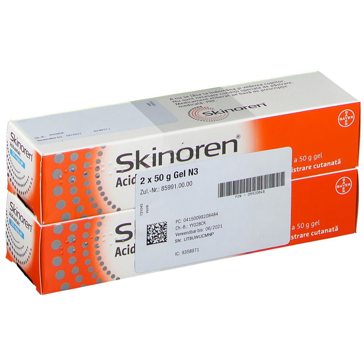 SKINOREN 15% Gel