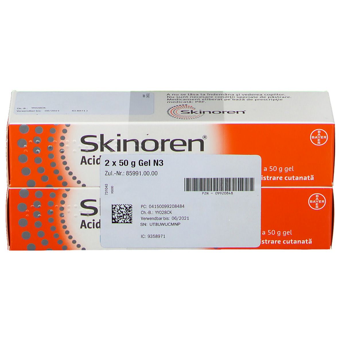 SKINOREN 15% Gel