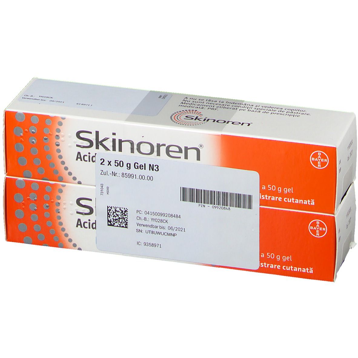 SKINOREN 15% Gel