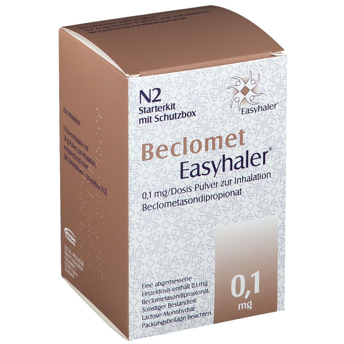 Beclomet Easyhaler® 0,1 mg/Dosis