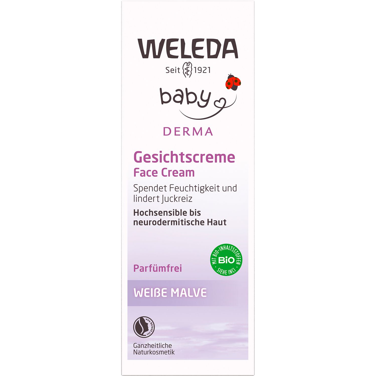 Weleda: Crème protectrice Visage à la Mauve blanche