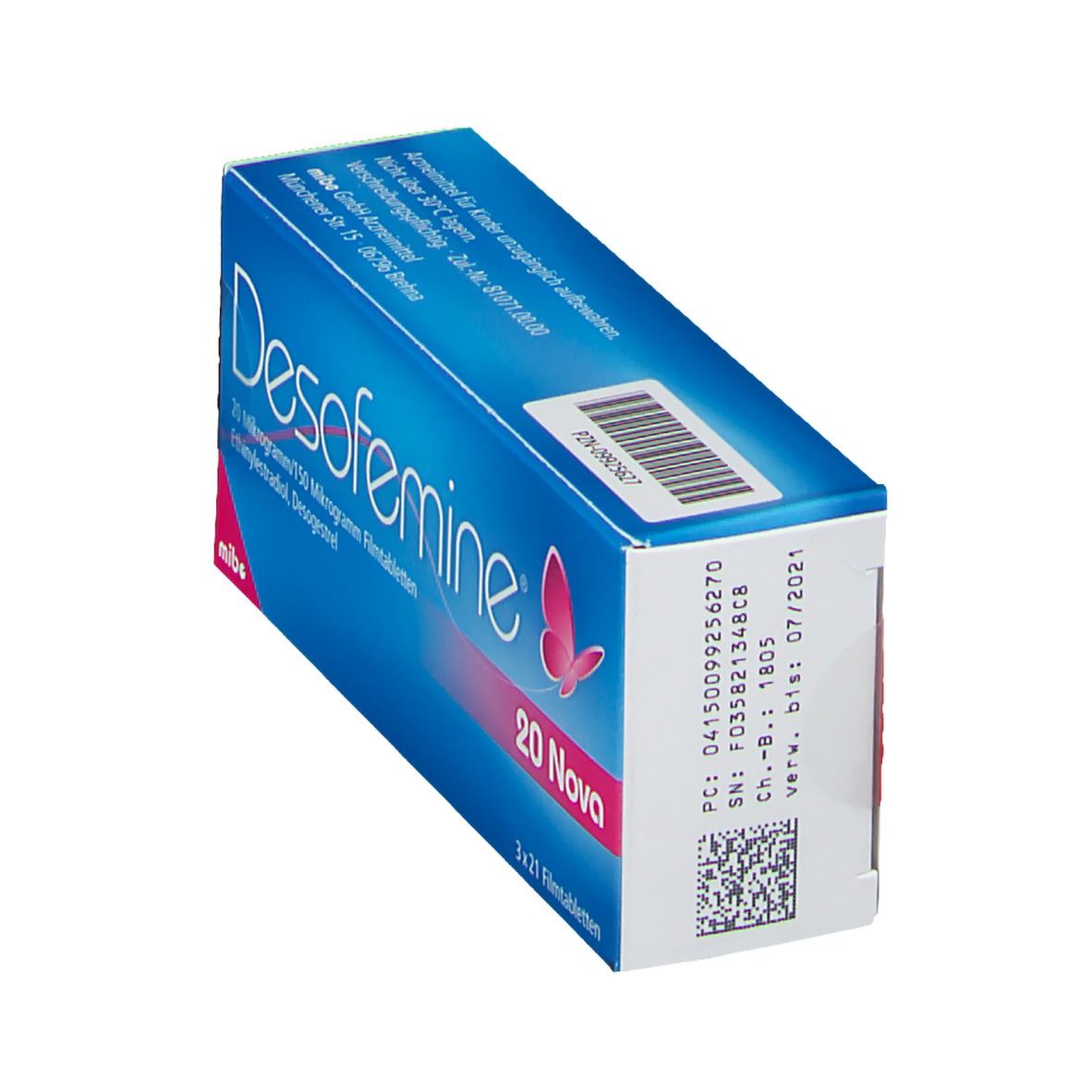 Desofemine 20 Nova µg/150 µg Filmtabletten 21 St