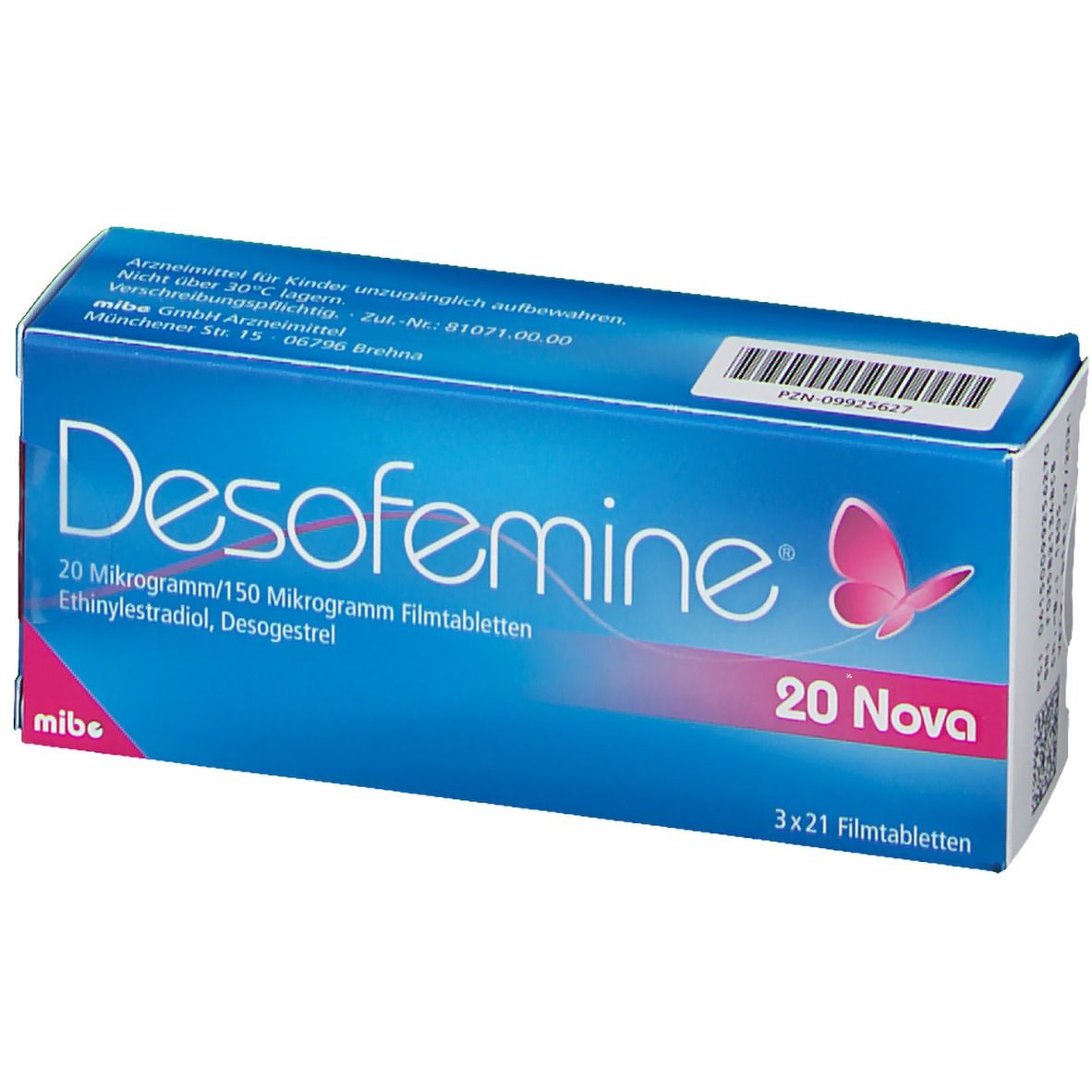 Desofemine 20 Nova 20 µg/150 µg