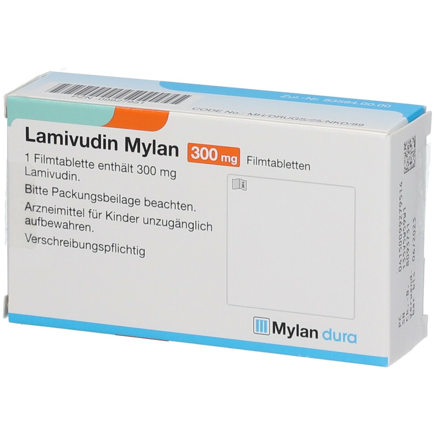 Lamivudin Mylan 300 mg