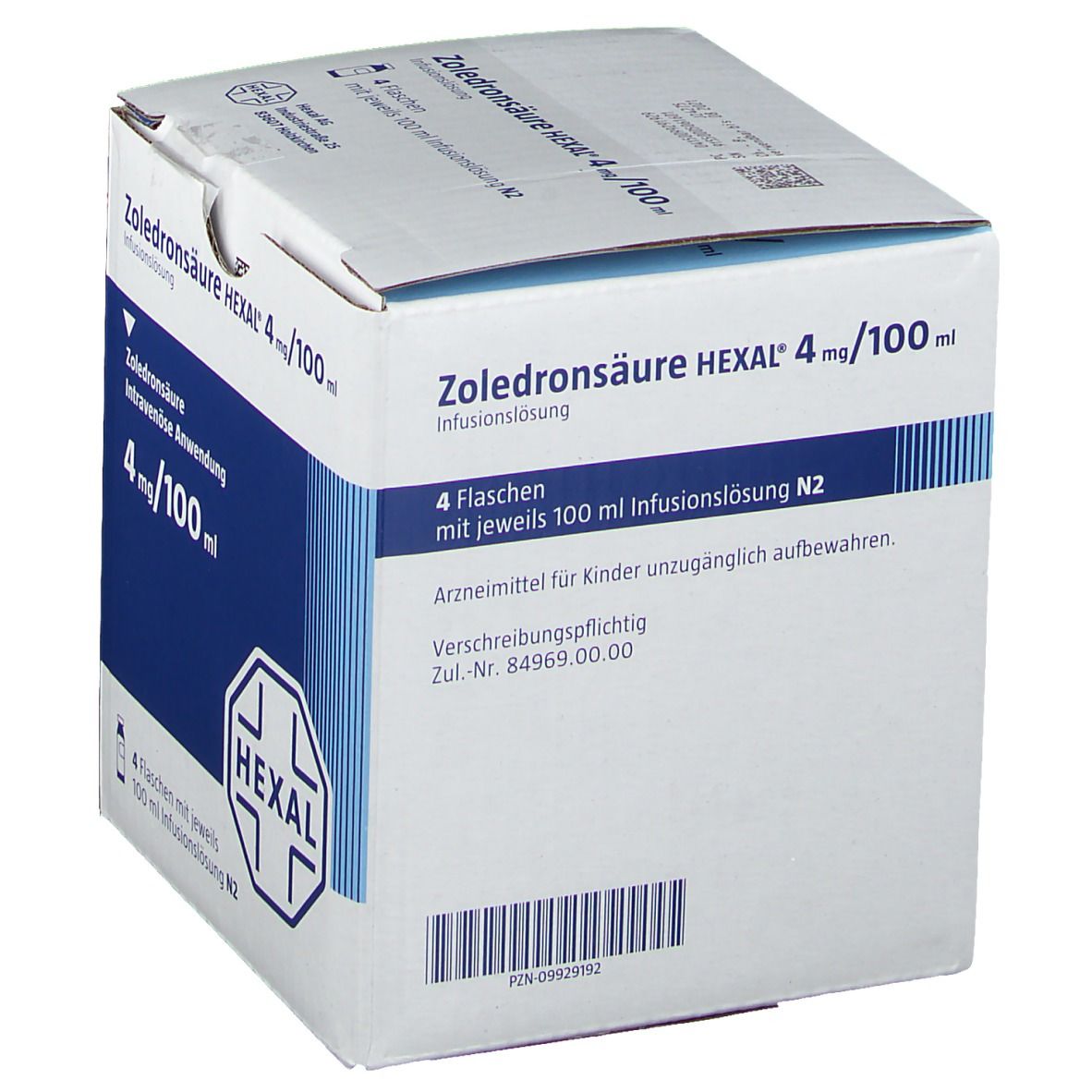 Zoledronsäure AL 4 mg/100 ml Infusionslösung St