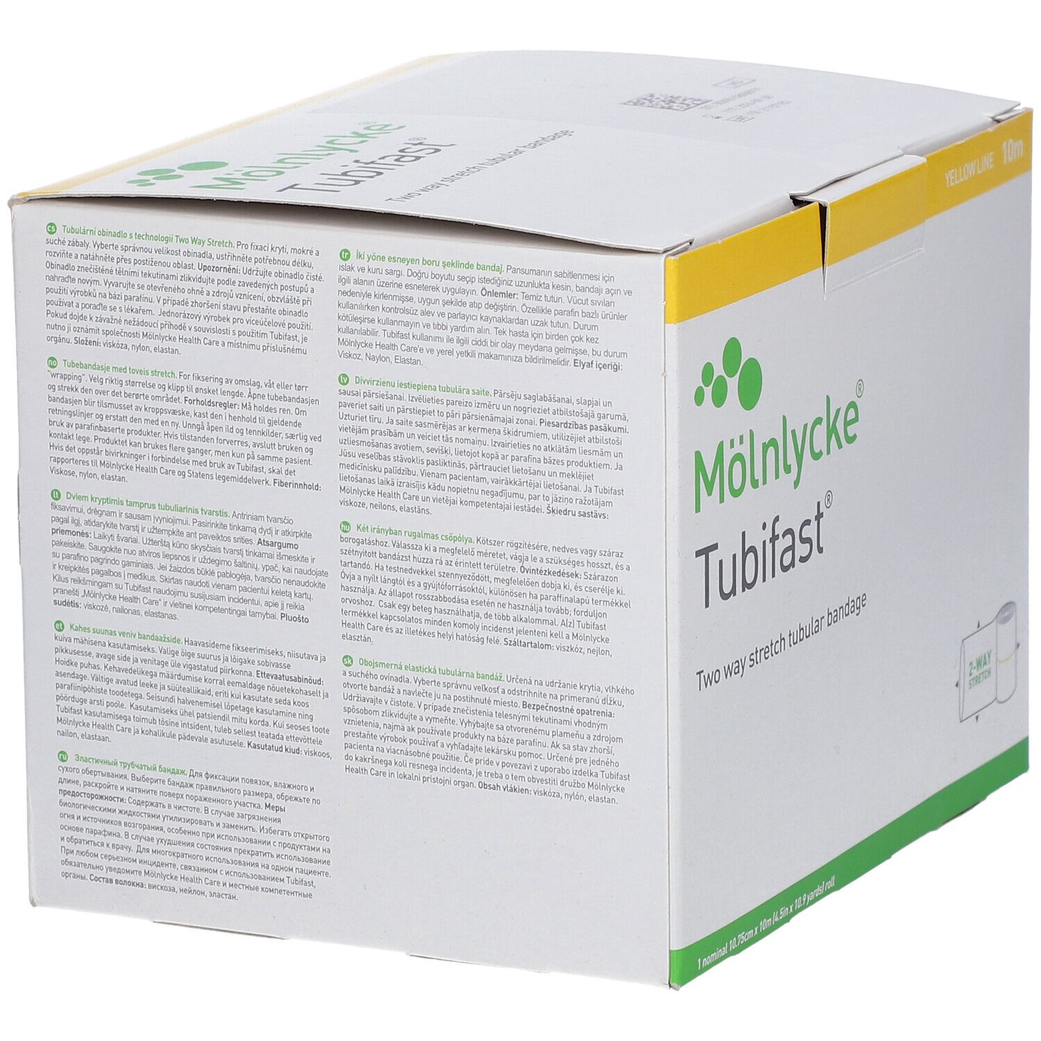 Tubifast 2-Way Stretch 10,75 cm x 10 m gelb 1 St - Shop Apotheke 