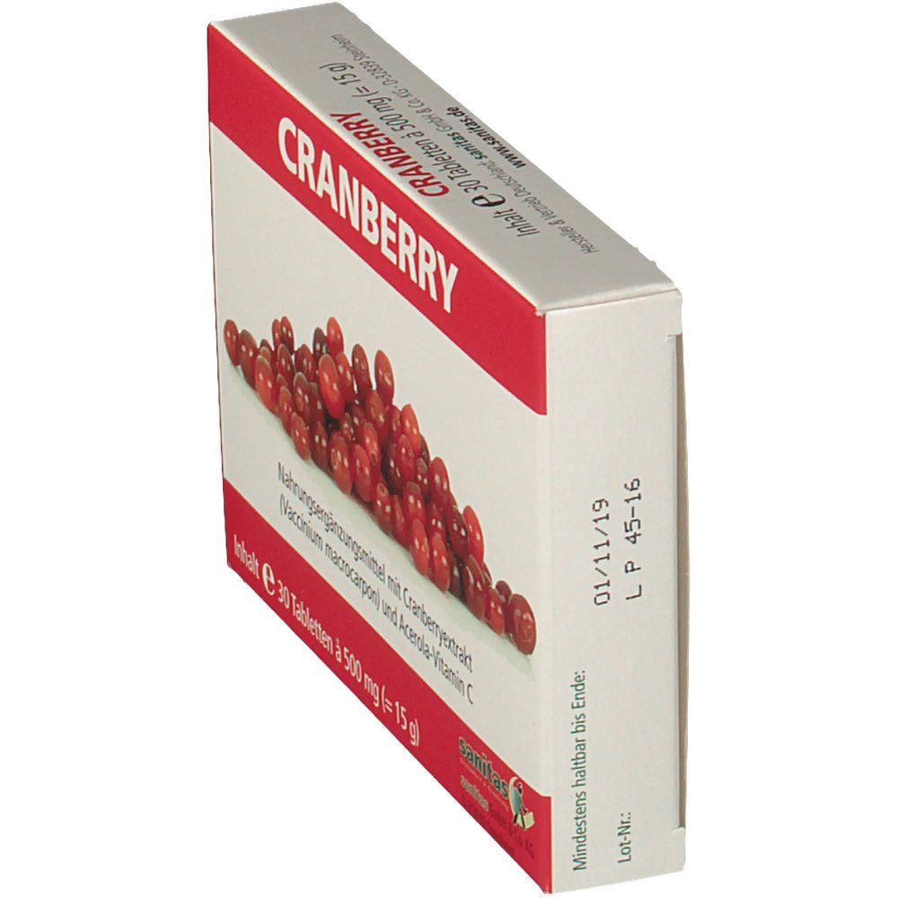 Cranberry Tabletten