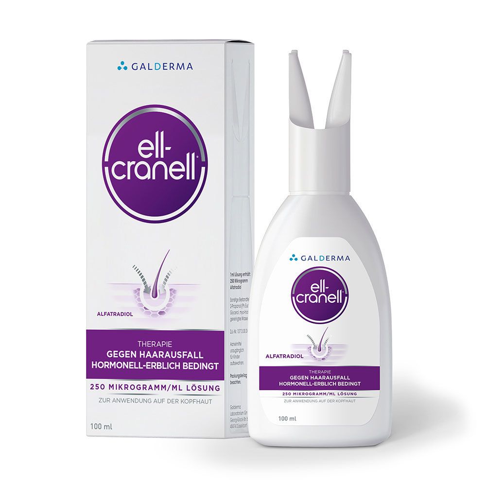 Ell-Cranell® bei hormonell-erblich bedingten Haarausfall