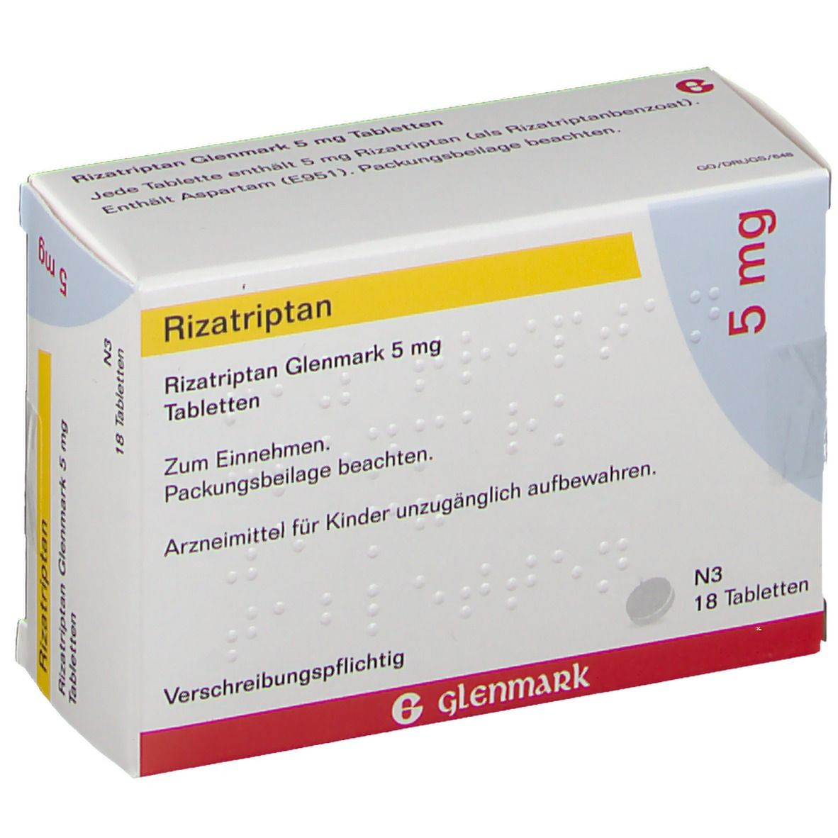 Rizatriptan Glenmark 5 mg
