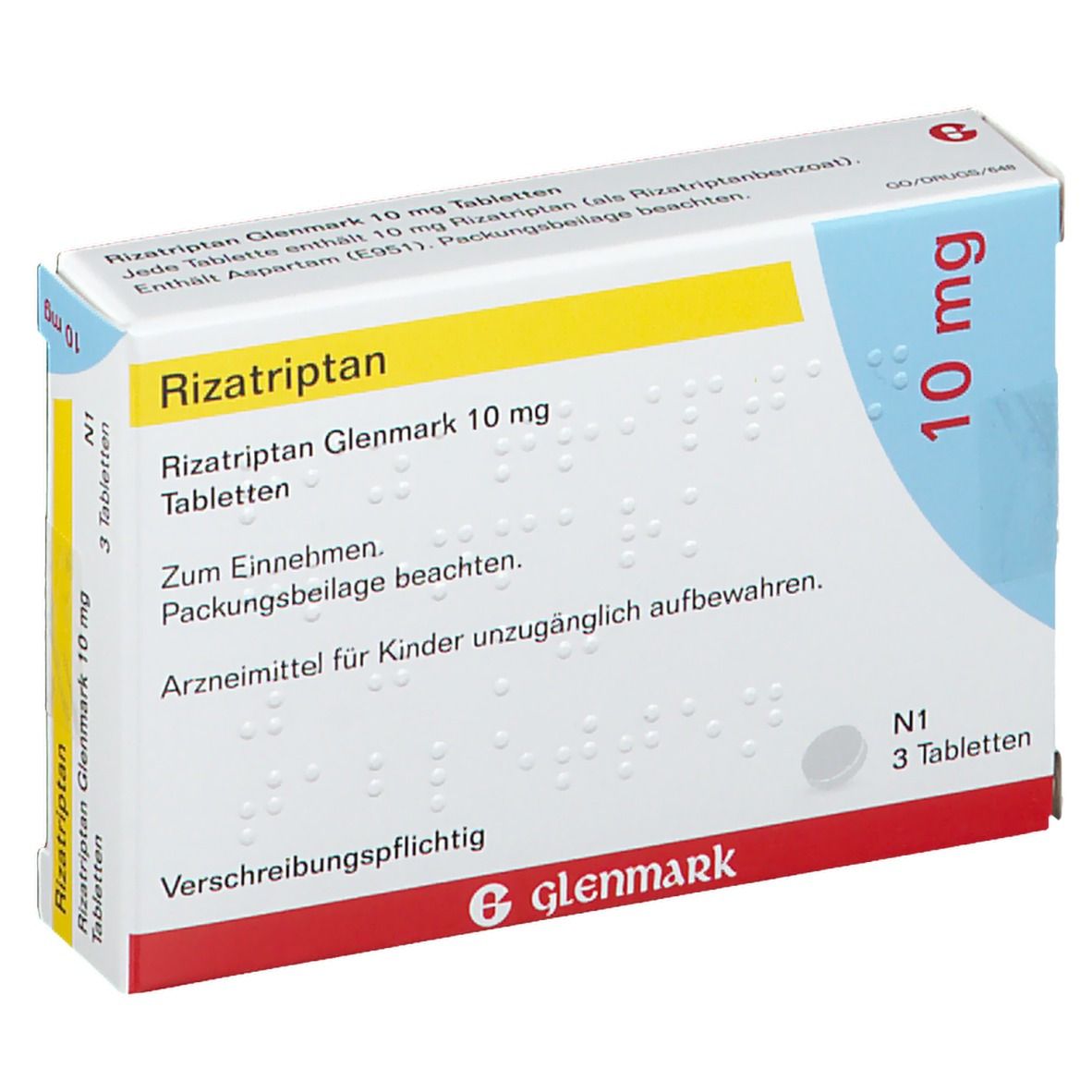 Rizatriptan Glenmark 10 mg