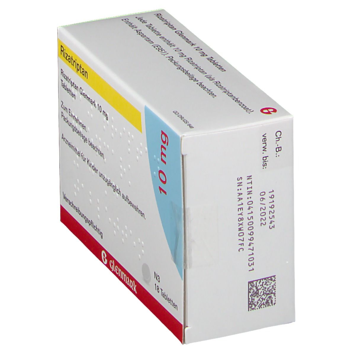 Rizatriptan Glenmark 10 mg