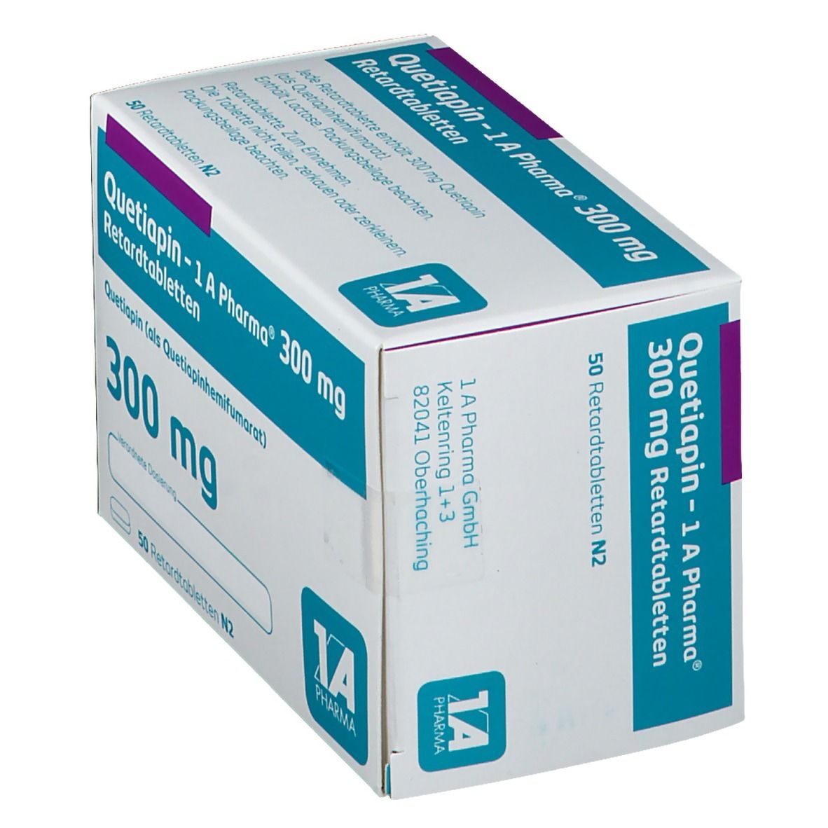 Quetiapin - 1 A Pharma® 300 mg