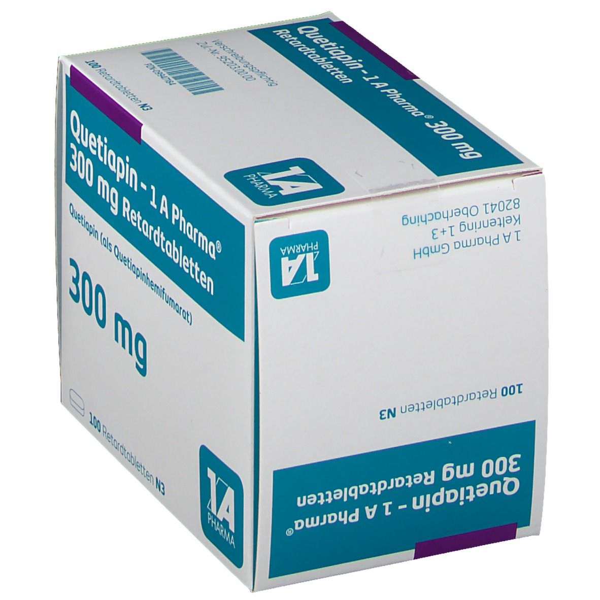 Quetiapin 1A Pharma® 300Mg