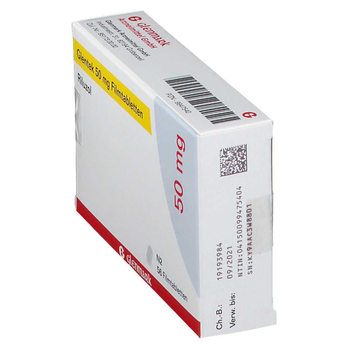 Glentek 50 mg Filmtabletten 56 St