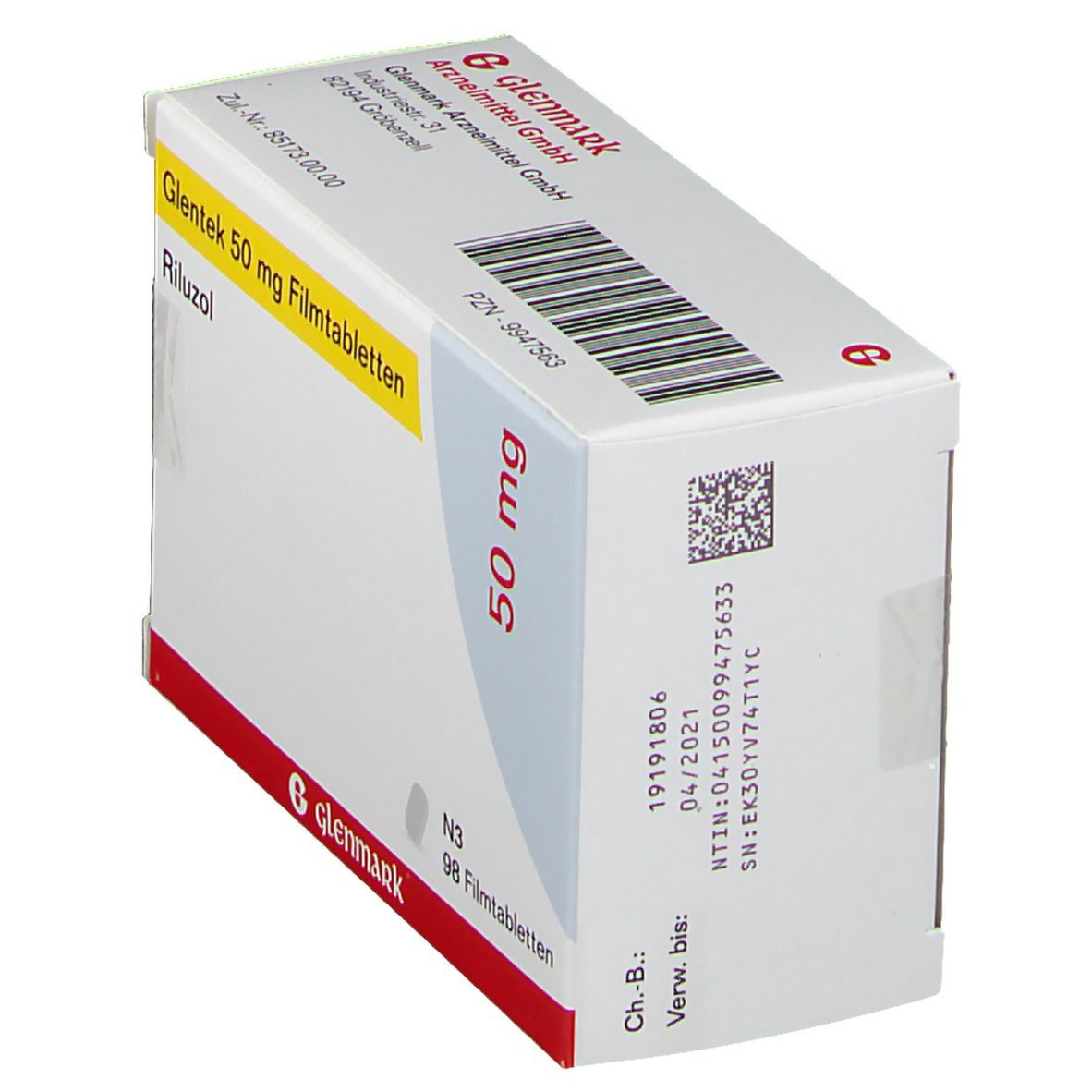 Glentek 50 mg Filmtabletten 98 St