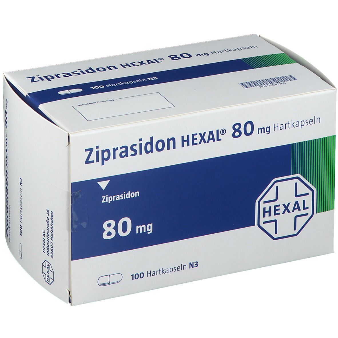 Zipradison HEXAL® 80 mg