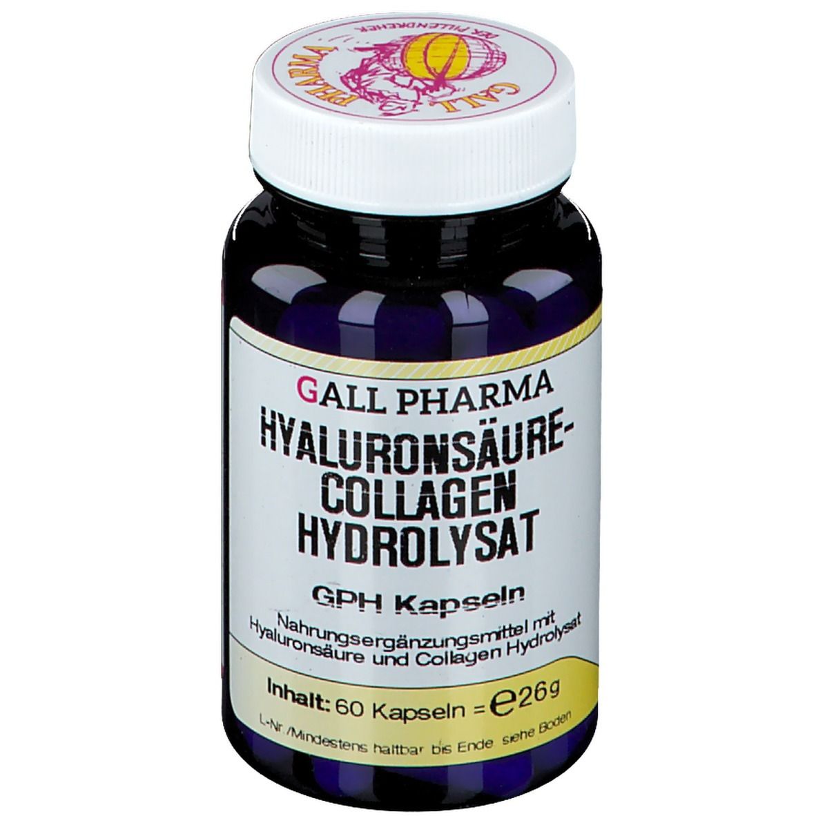Hyaluronsäure-Collagen-Hydrolysat GPH 60 St Kapseln