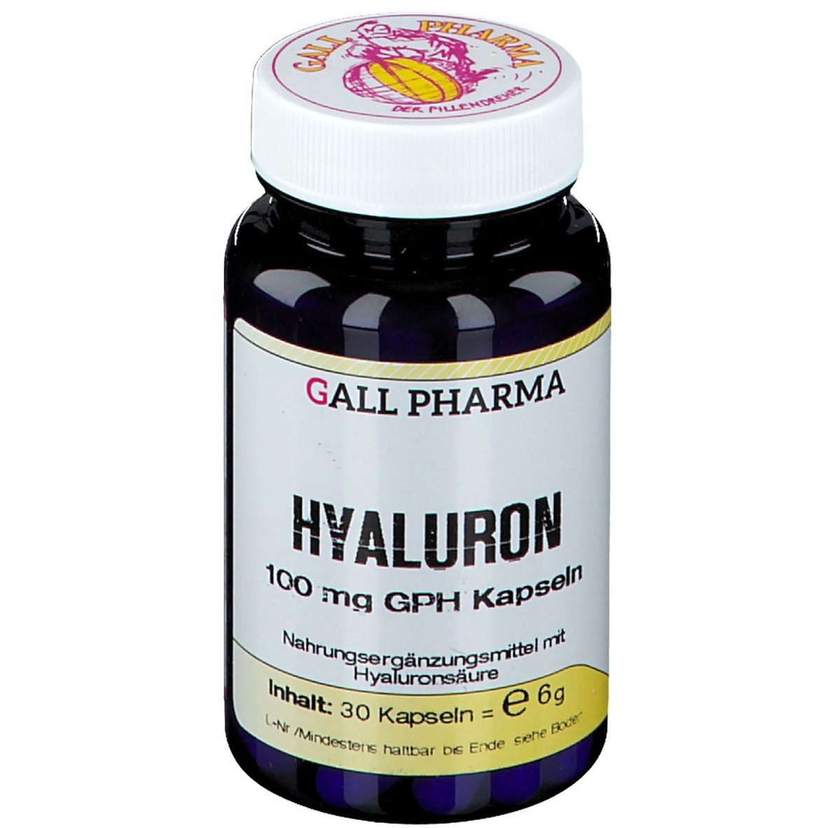 Hyaluron 100 mg GPH Kapseln 30 St Kapseln
