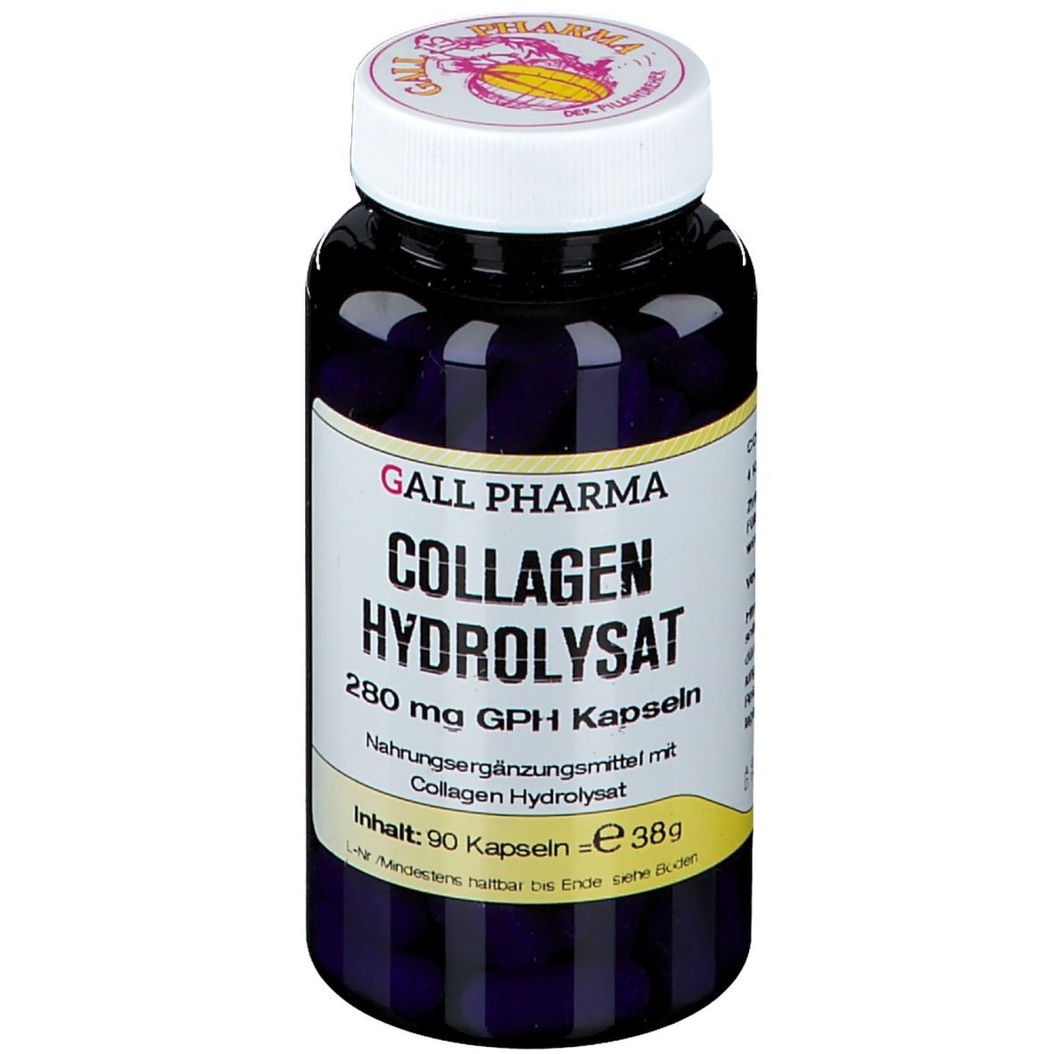 Collagen Hydrolysat 280 mg GPH Kapseln 90 St Kapseln