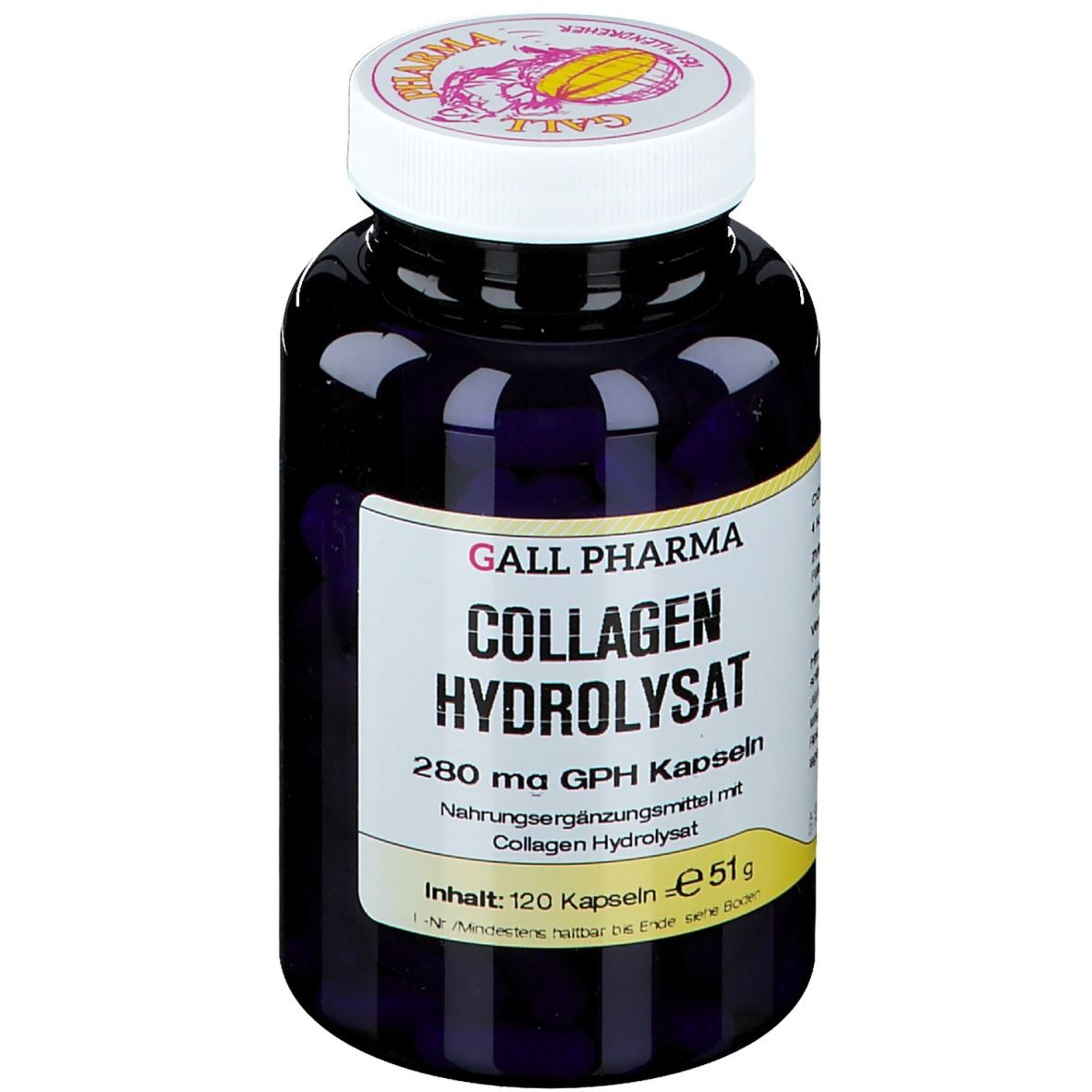 Collagen Hydrolysat 280 mg GPH Kapseln 120 St Kapseln