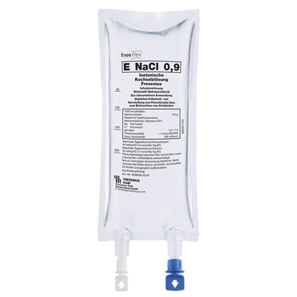 Isotonische Kochsalzlösung Fresenius freeflex 50X100 ml Infusionslösung