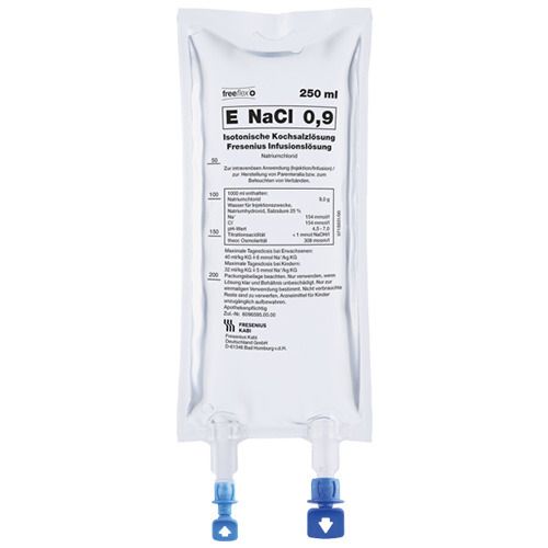 Isotonische Kochsalzlösung Fresenius Infusionslösung 20X250 ml Infusionslösung
