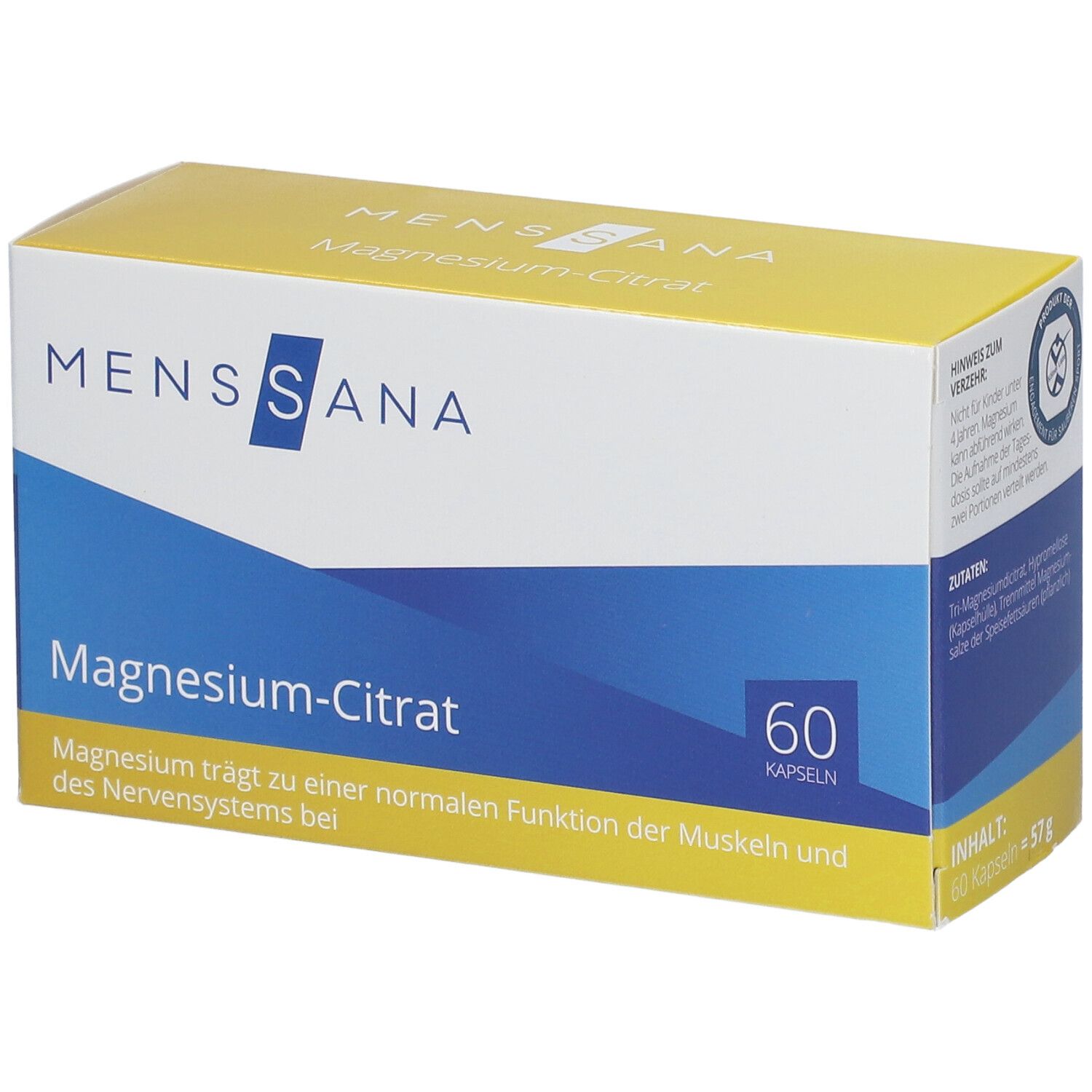 Magnesium-Citrat 60 St Kapseln
