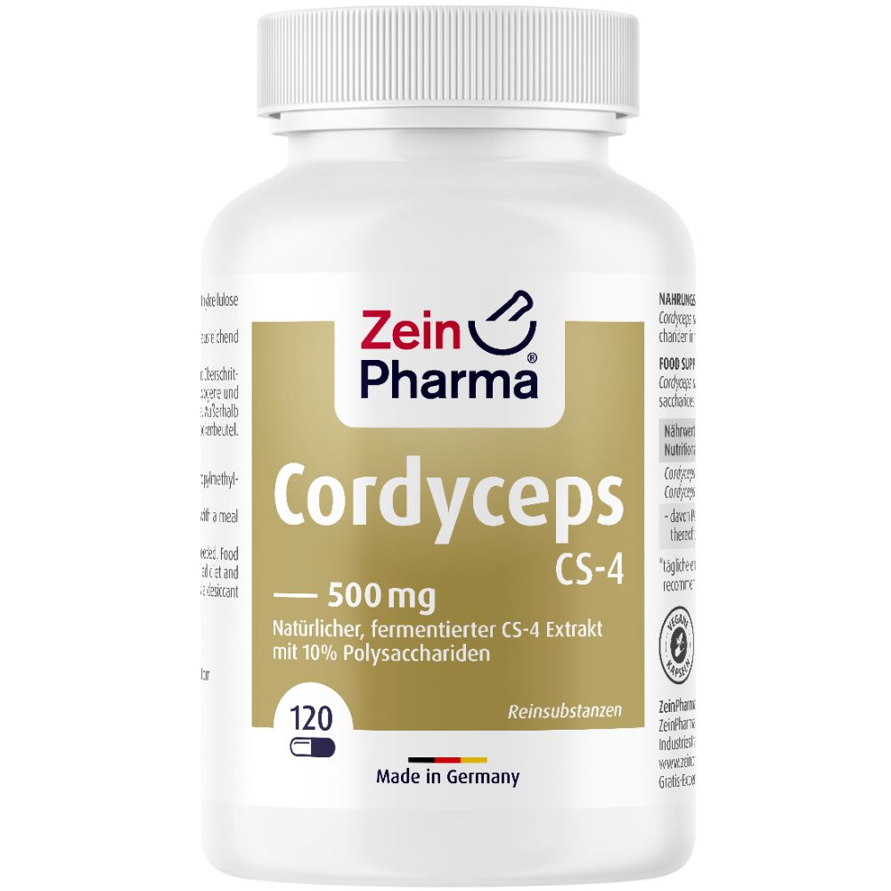 Cordyceps CS 4 Extrakt Kapseln 500 mg ZeinPharma 120 St Kapseln
