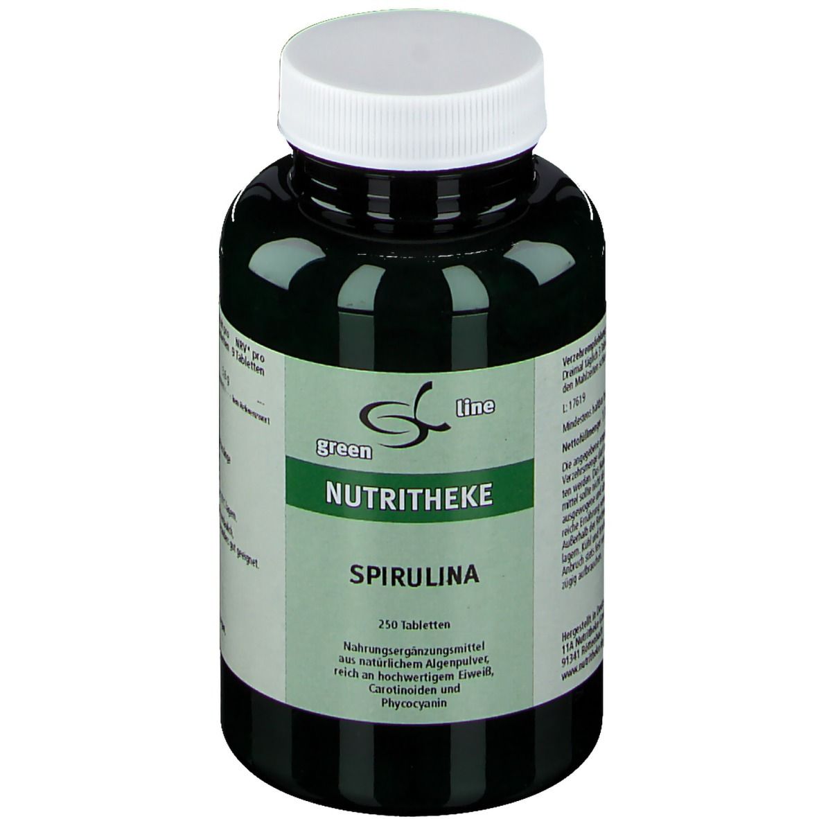 green line Spirulina 250 St Tabletten