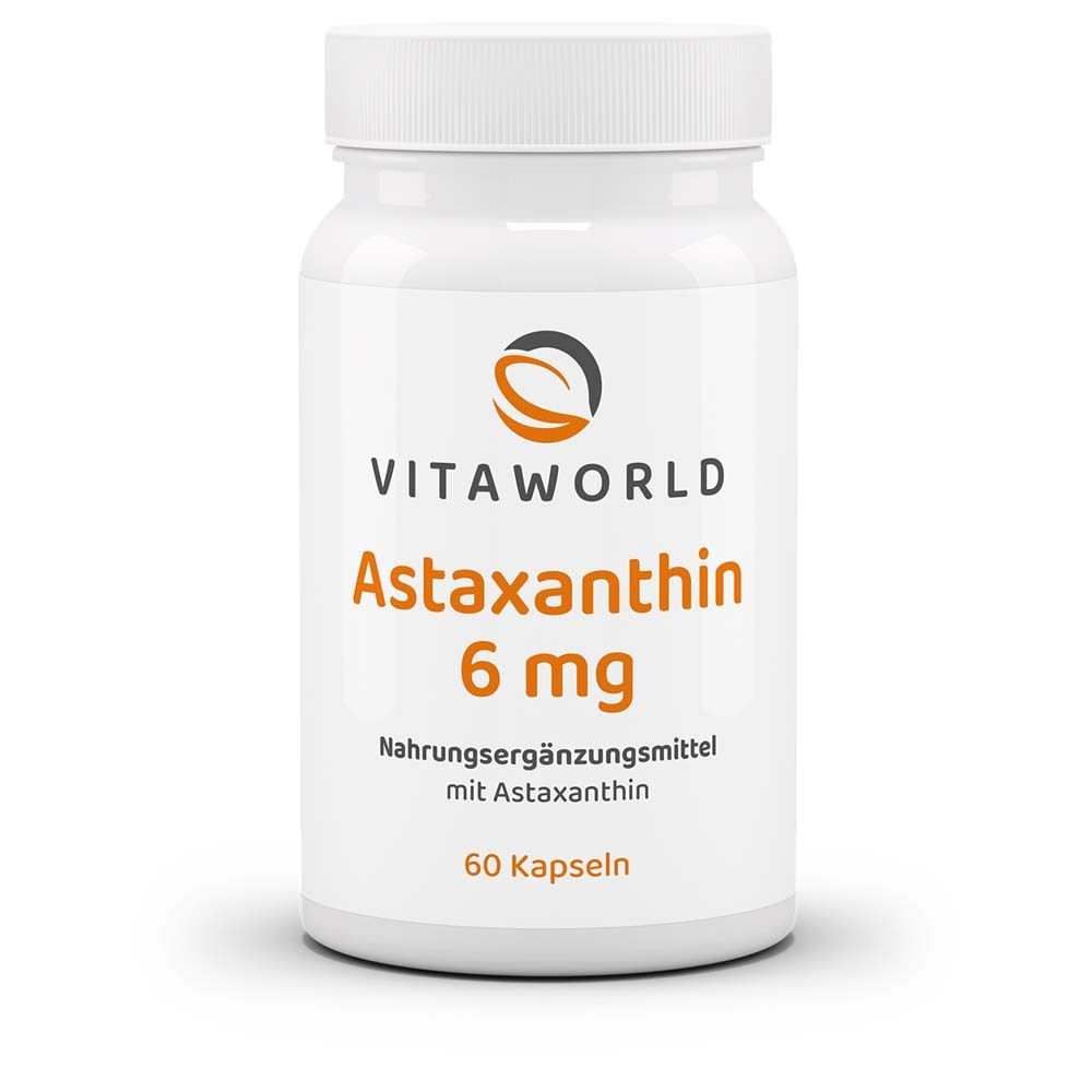 Astaxanthin 6 mg 60 St Kapseln