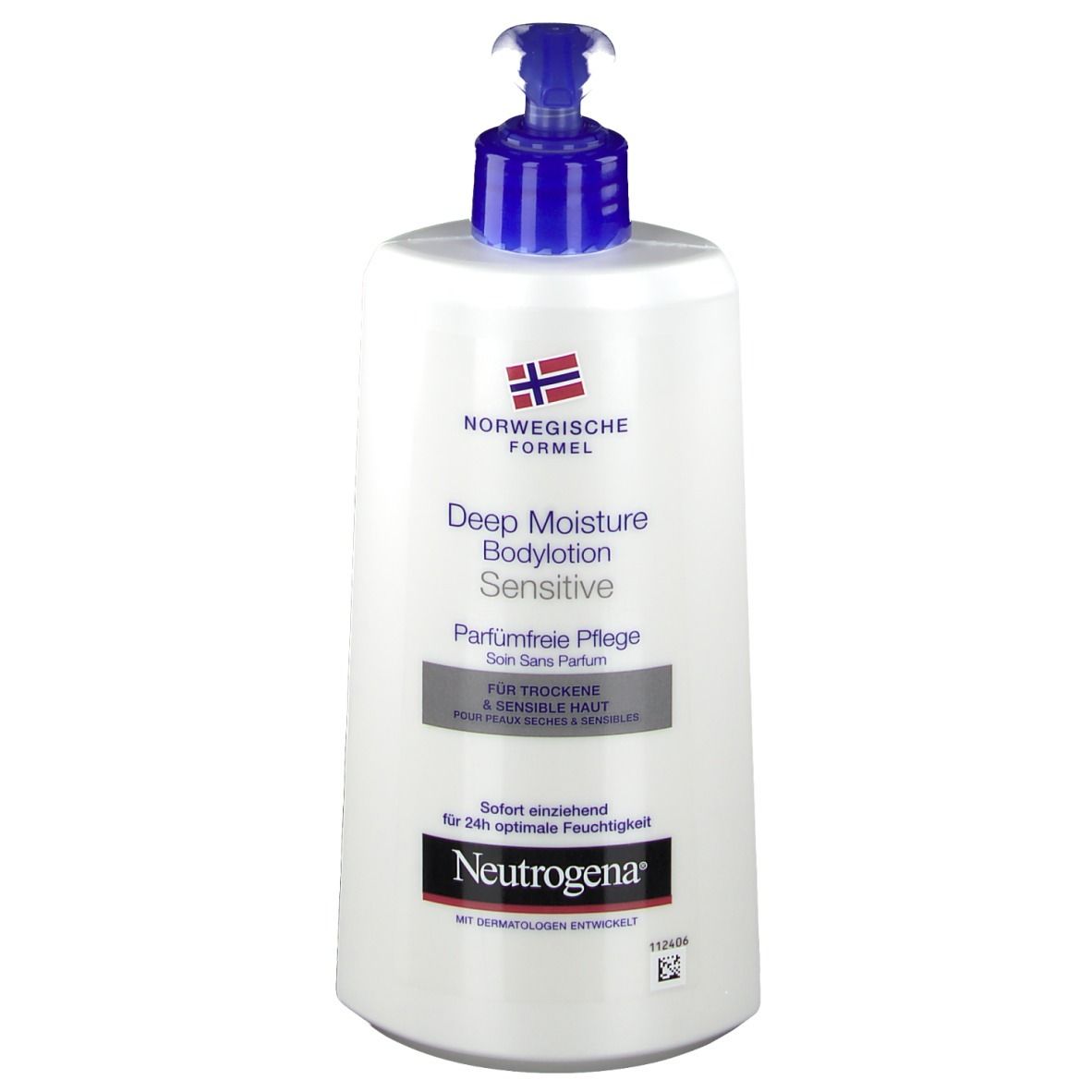 Norwegische Formel Deep Moisture Bodylotion Sensitive 400 ml Körperpflege