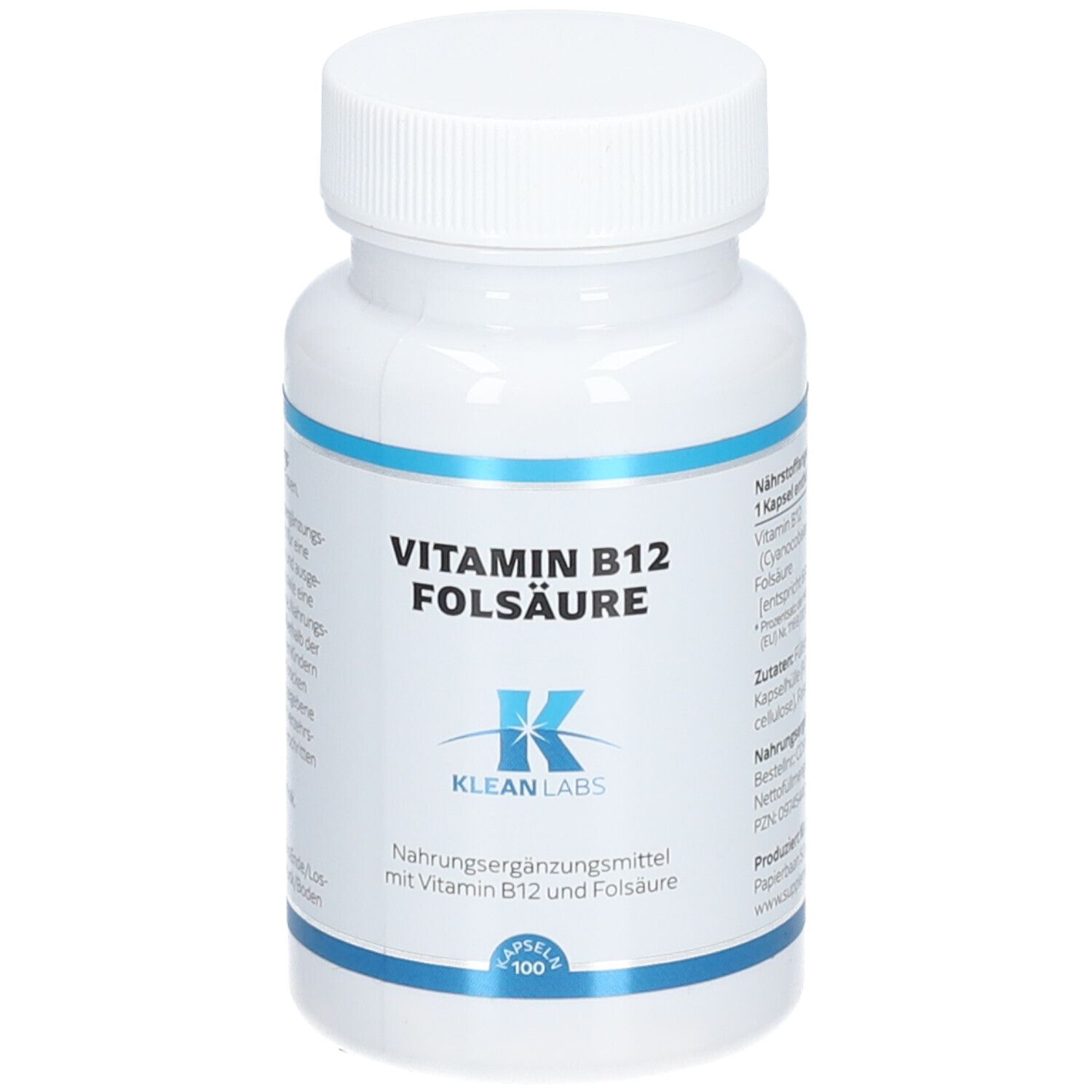 Vitamin B12 Folsäure 100 St Kapseln