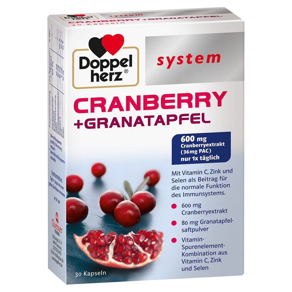 system Cranberry + Granatapfel 30 St Kapseln