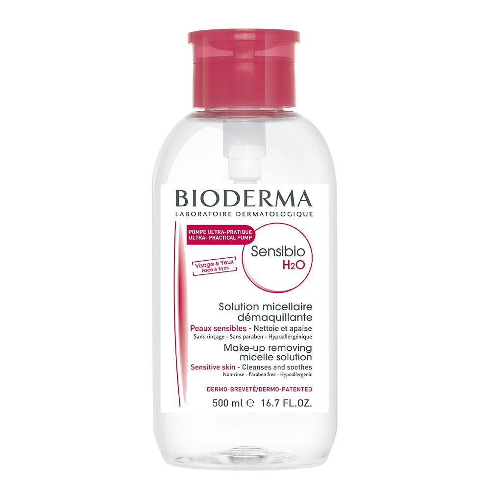 Bioderma Sensibio H2O Pump - Sanft reinigendes Mizellenwasser