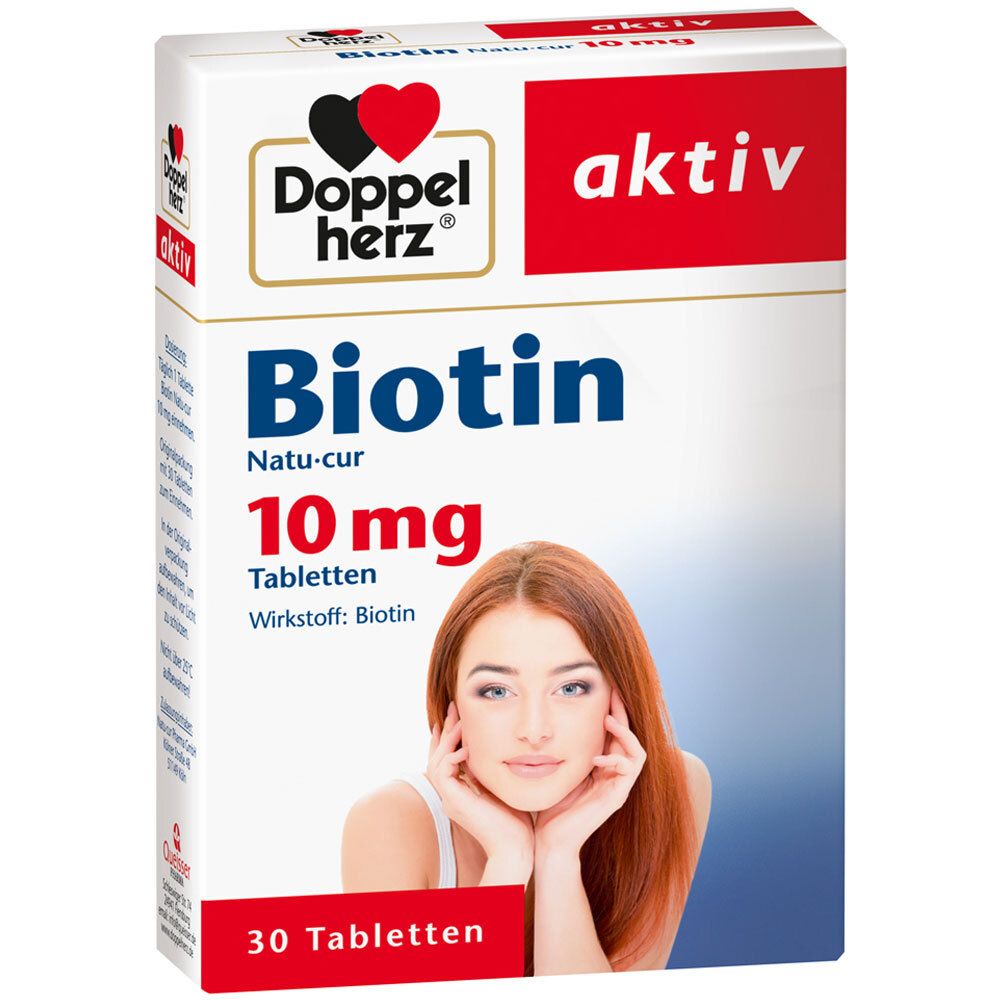 Doppelherz® aktiv Biotin Natu-cur 10mg Tabletten