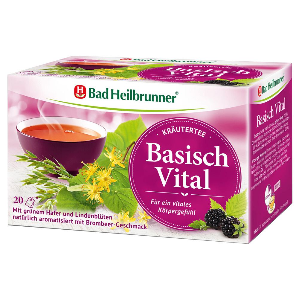 Bad Heilbrunner® Basisch Vital Kräutertee