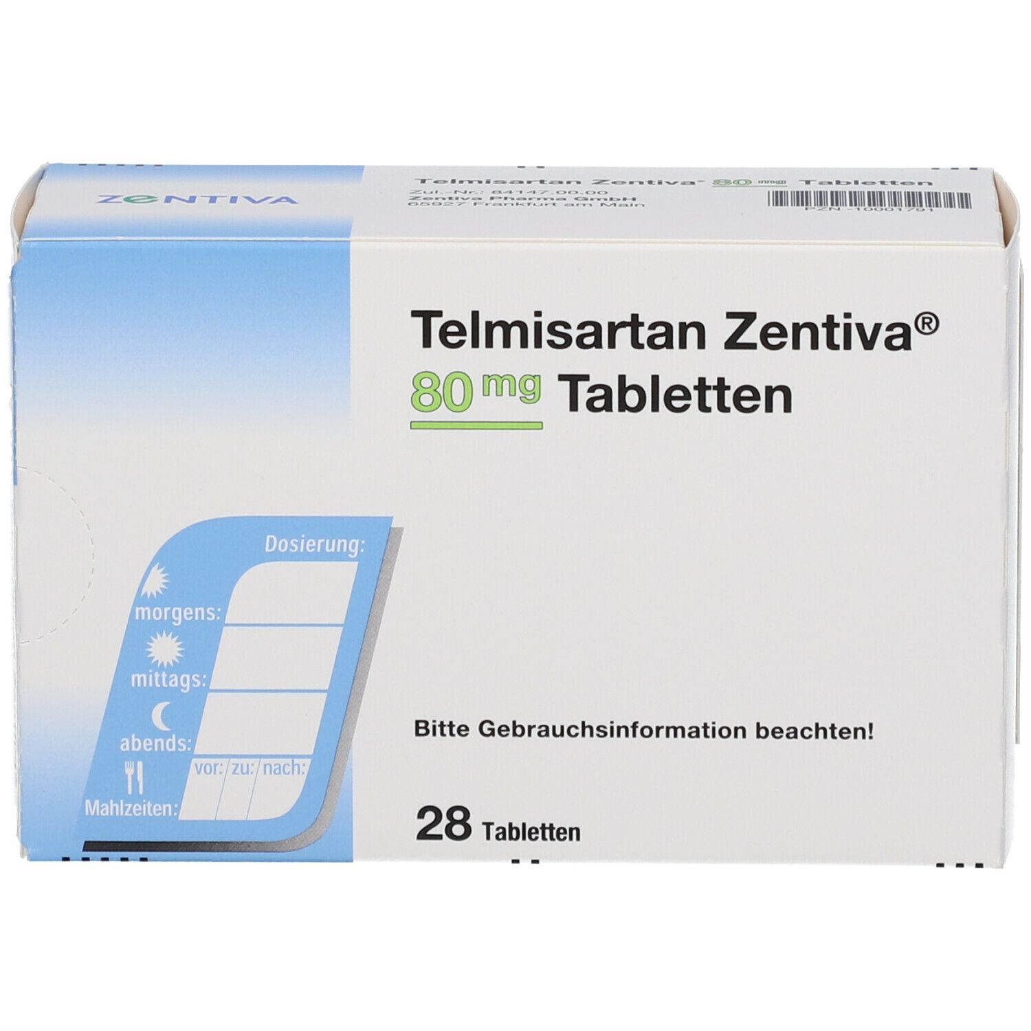 Telmisartan Zentiva® 80 mg