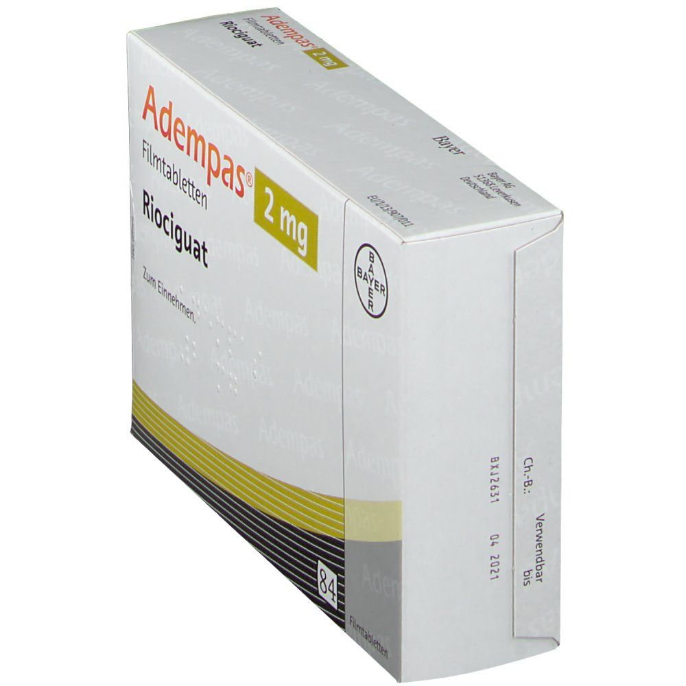 Adempas 2 mg Filmtabletten 84 St