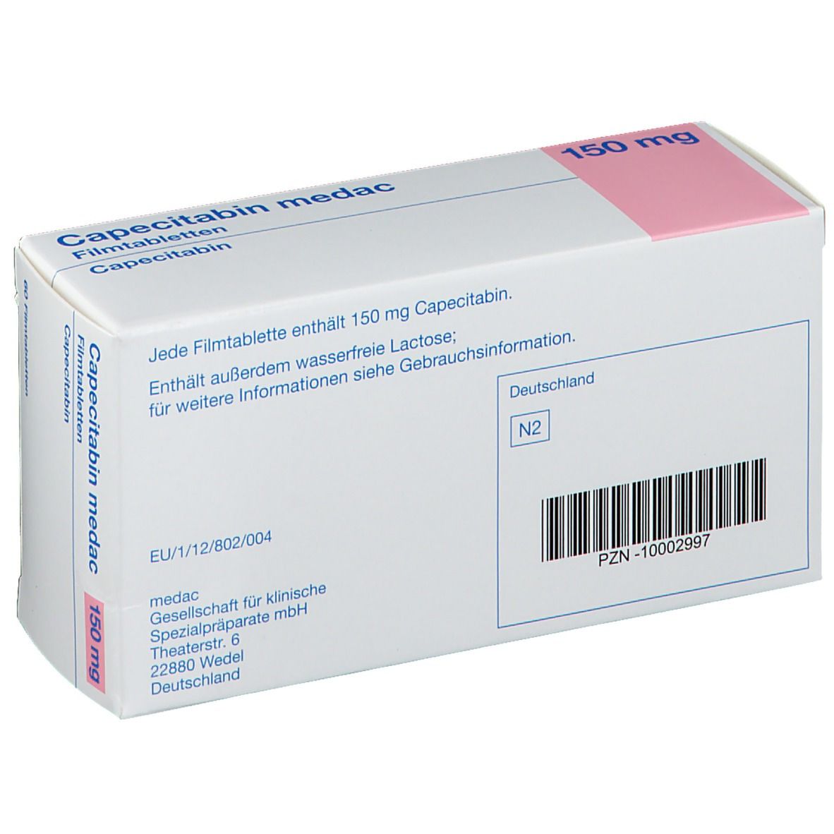 Capecitabin medac 150 mg