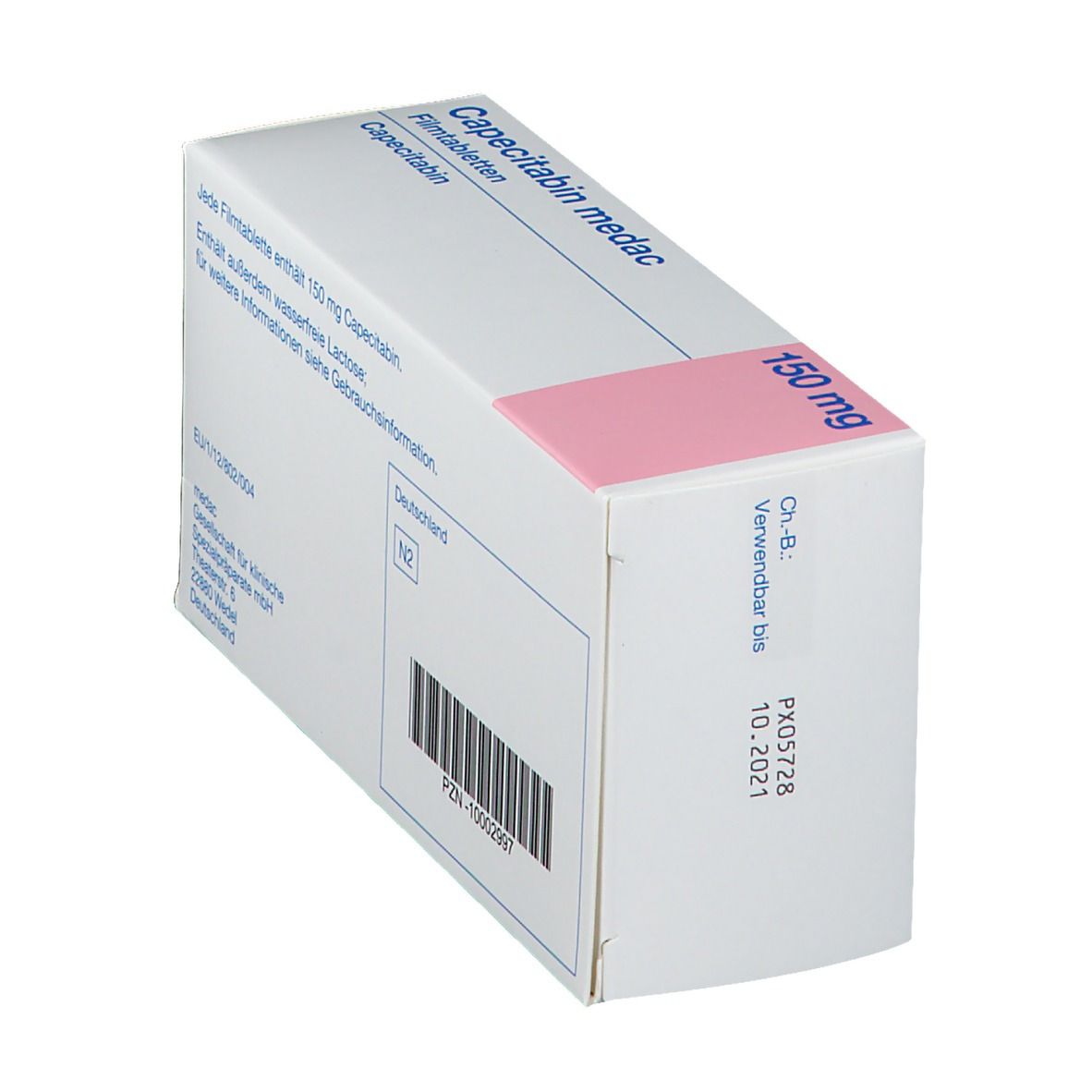 Capecitabin medac 150 mg