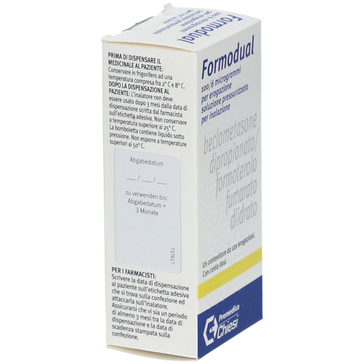 Formodual 100/6 µg 120 Hub Dosieraerosol
