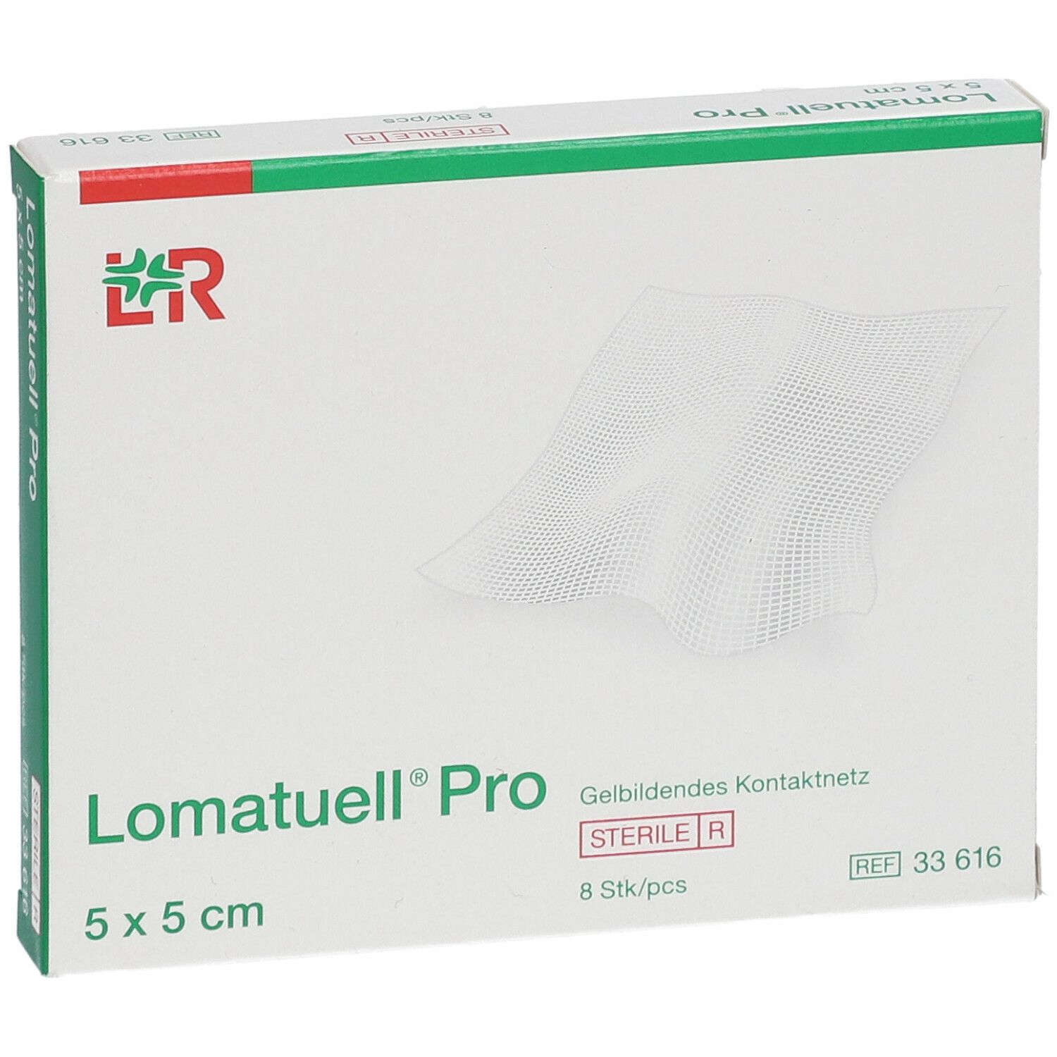 Lomatuell® Pro 5 cm x 5 cm steril 8 St - shop-apotheke.at