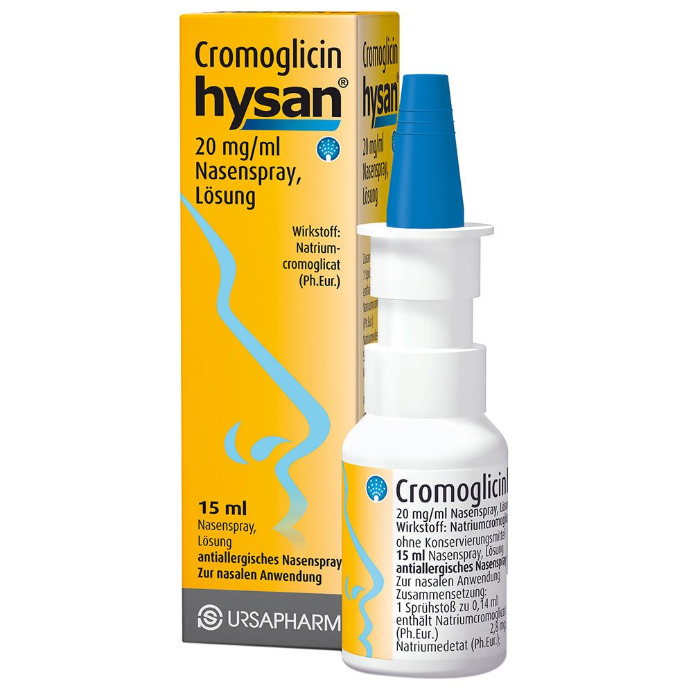 Cromoglicin hysan® Nasenspray